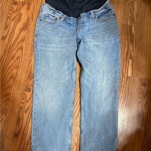Abercrombie & Fitch Light Blue Relaxed Jeans maternity 29/8r